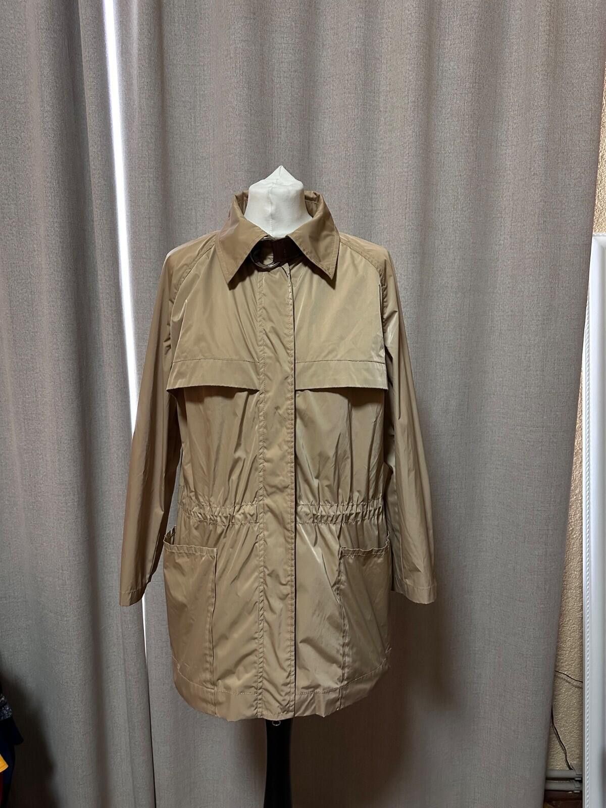 Moncler Vintage Moncler Saulon Poplin Parka Beige Sz 4 Size S / US 4 / IT 40 - 1 Thumbnail