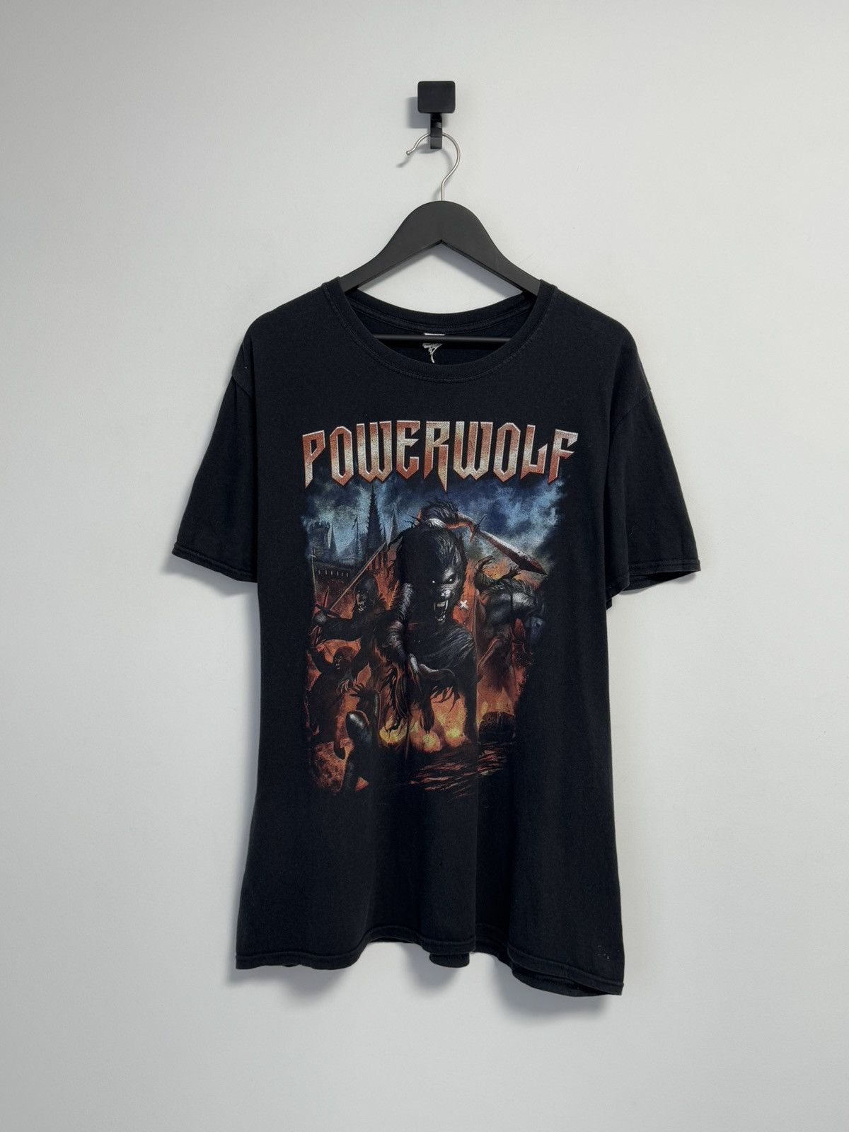 Band Tees × Japanese Brand × Vintage Powerwolf Vintage T-Shirt Y2K style Size US XL / EU 56 / 4 - 1 Thumbnail