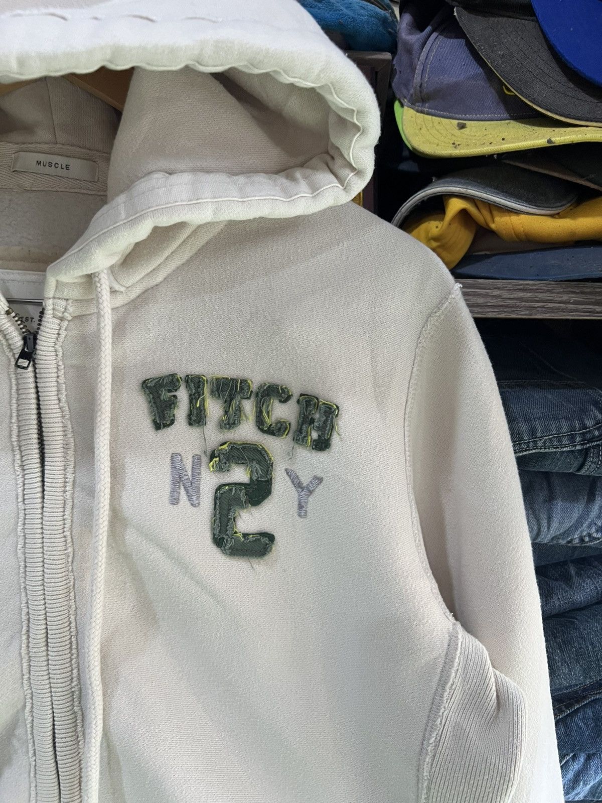 Abercrombie & Fitch 🔥Vintage Abercrombie & Fitch Zipper Hoodie Size US M / EU 48-50 / 2 - 5 Thumbnail