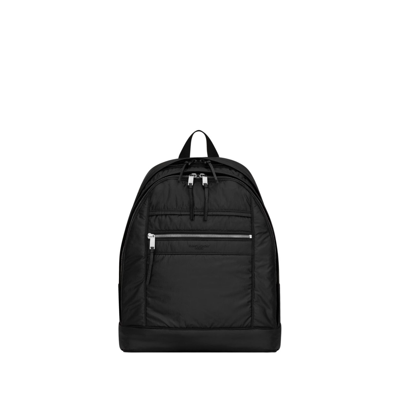 Saint Laurent Paris SAINT LAURENT $2000 Black Nylon Backpack New & Authentic Size ONE SIZE - 1 Thumbnail