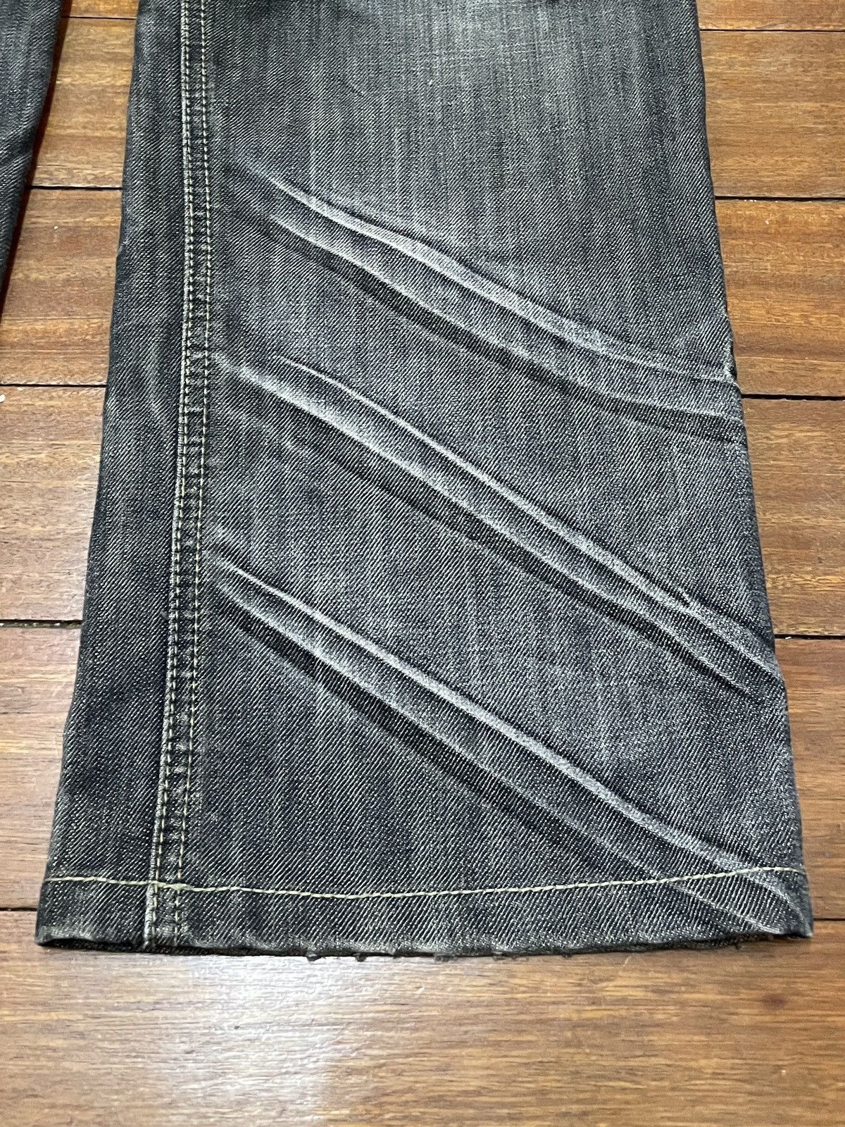 Le Grande Bleu (L.G.B.) Rare Design Vintage Japanese Brand Armand Thiery Jeans 2000s Size US 33 - 6 Thumbnail