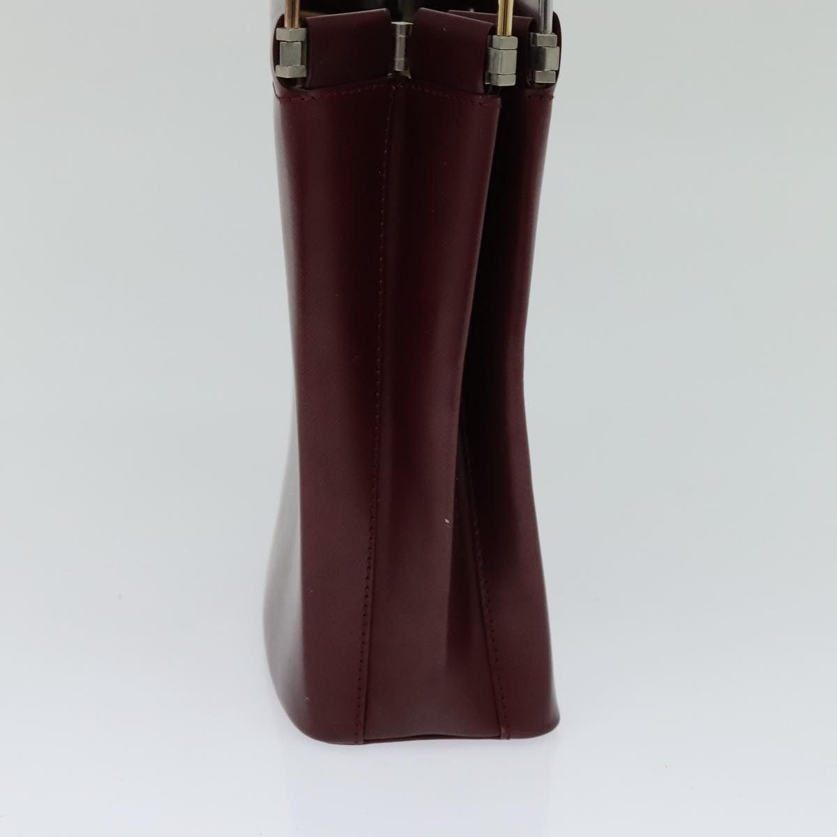Cartier Cartier Trinity Hand Bag Leather Red Size ONE SIZE - 4 Thumbnail