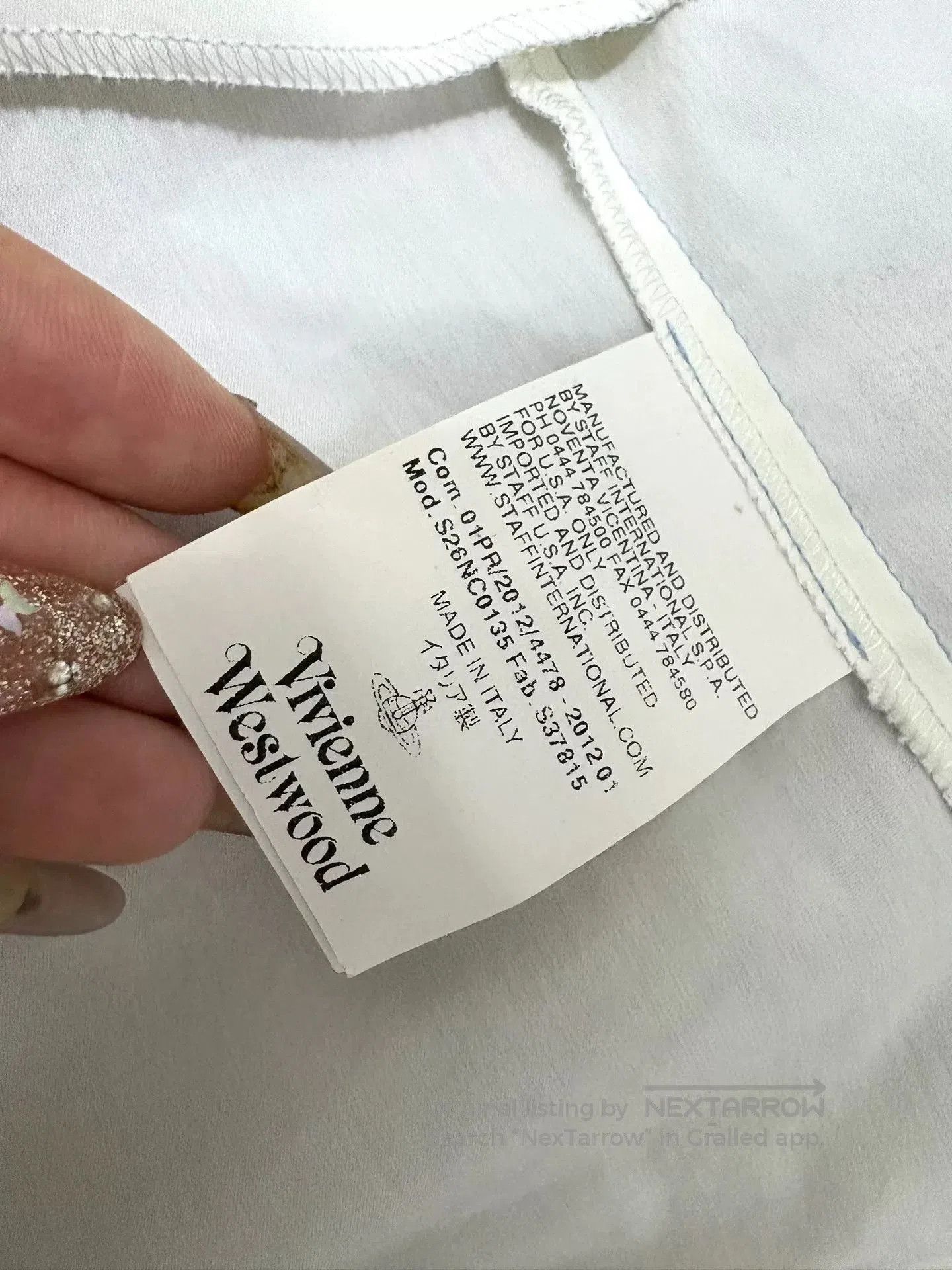 Vivienne Westwood vivienne westwood white vest top with flaws. Size M / US 6-8 / IT 42-44 - 8 Thumbnail