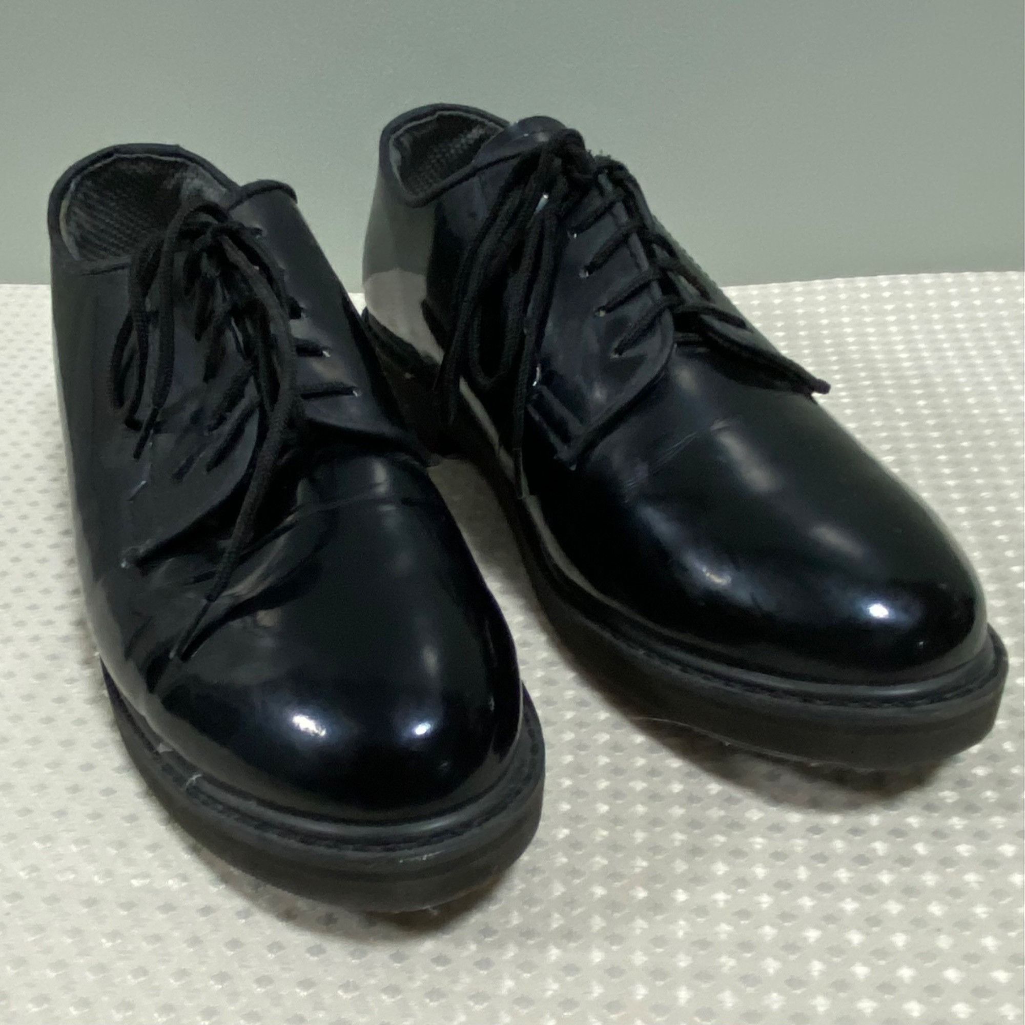 Rothco Black Patent Lace-Up Oxfords Rothco Rothco Men main image 3