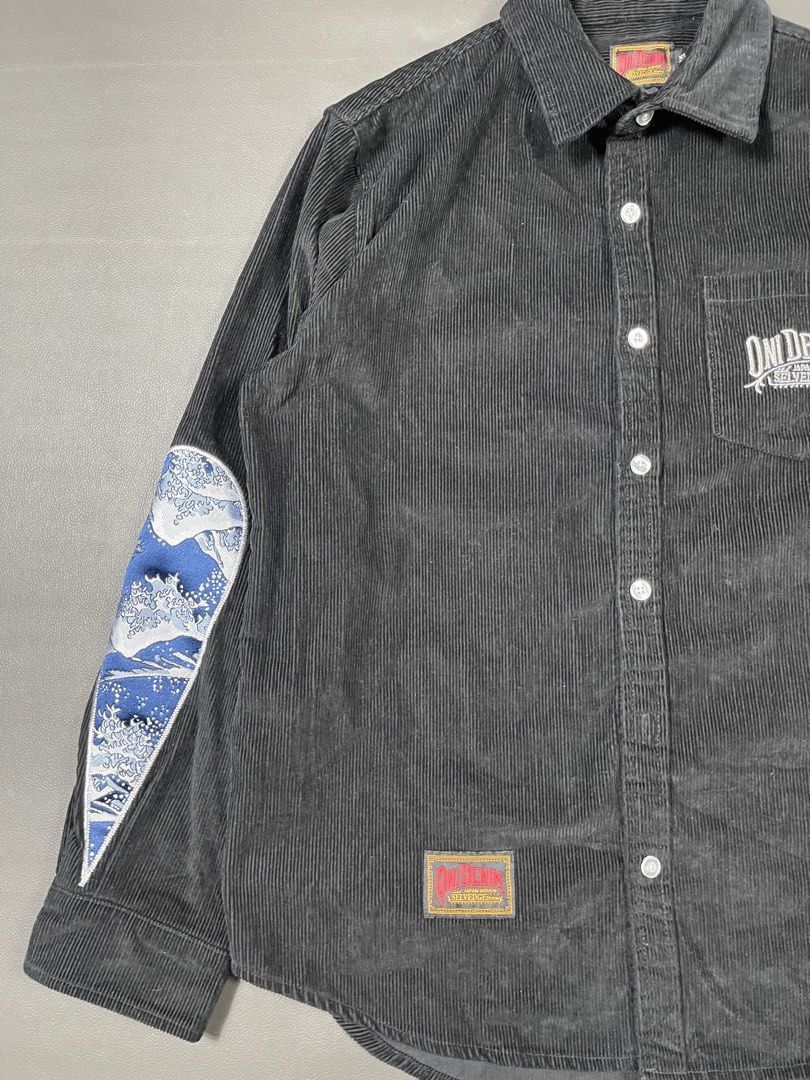 Oni Oni Denim corduroy long-sleeve shirt Size US XL / EU 56 / 4 - 8 Thumbnail