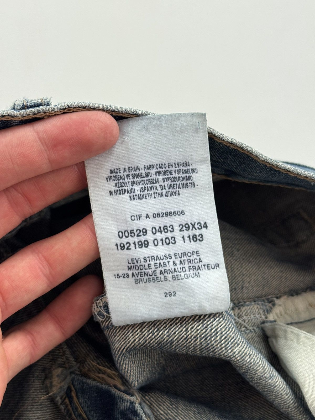 Levi's Y2K Vintage Levi’s 529 Distressed Flared Women’s Jeans Size 30" / US 8 / IT 44 - 11 Thumbnail