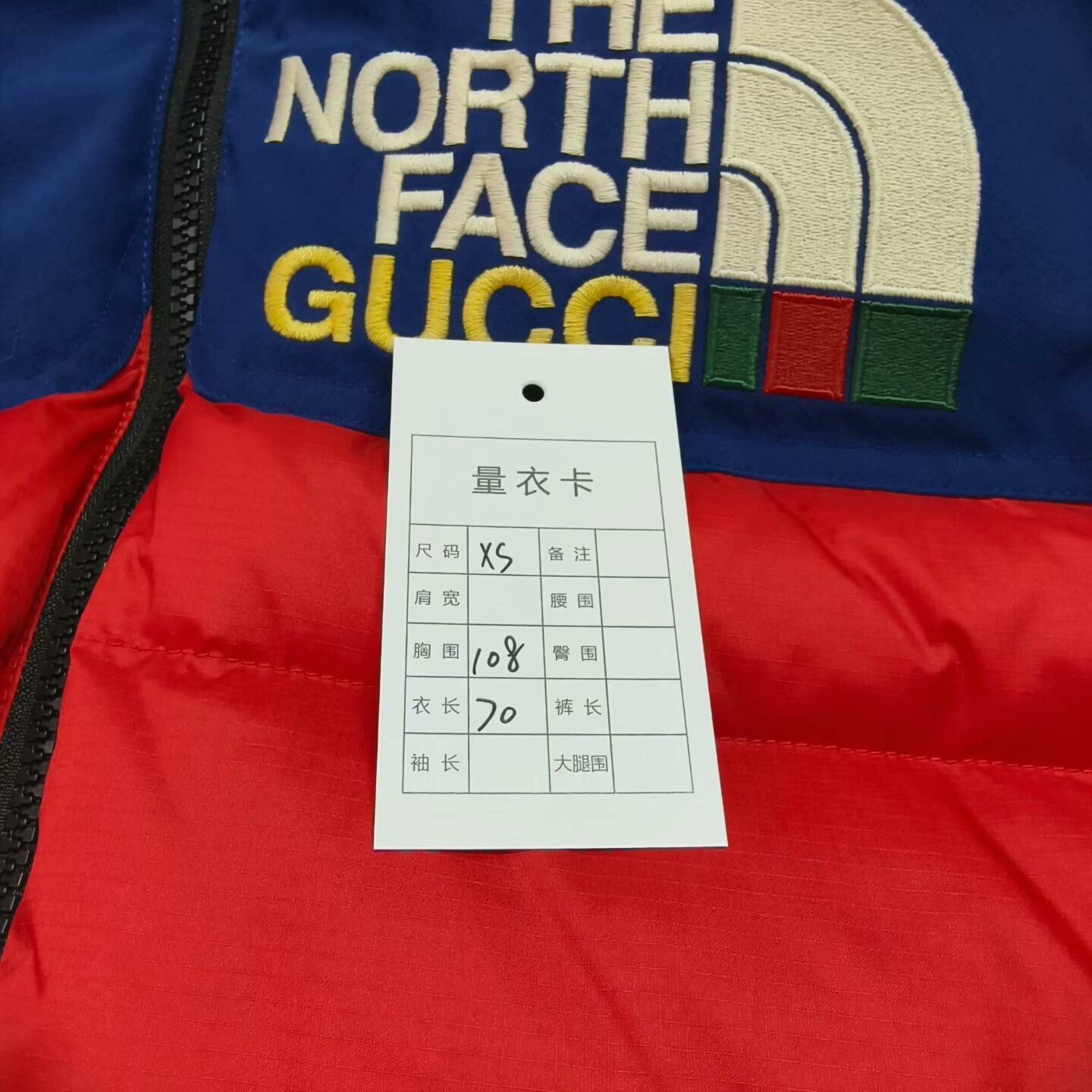 Gucci gucci x the north face color block jacket. Size US XS / EU 42 / 0 - 5 Thumbnail
