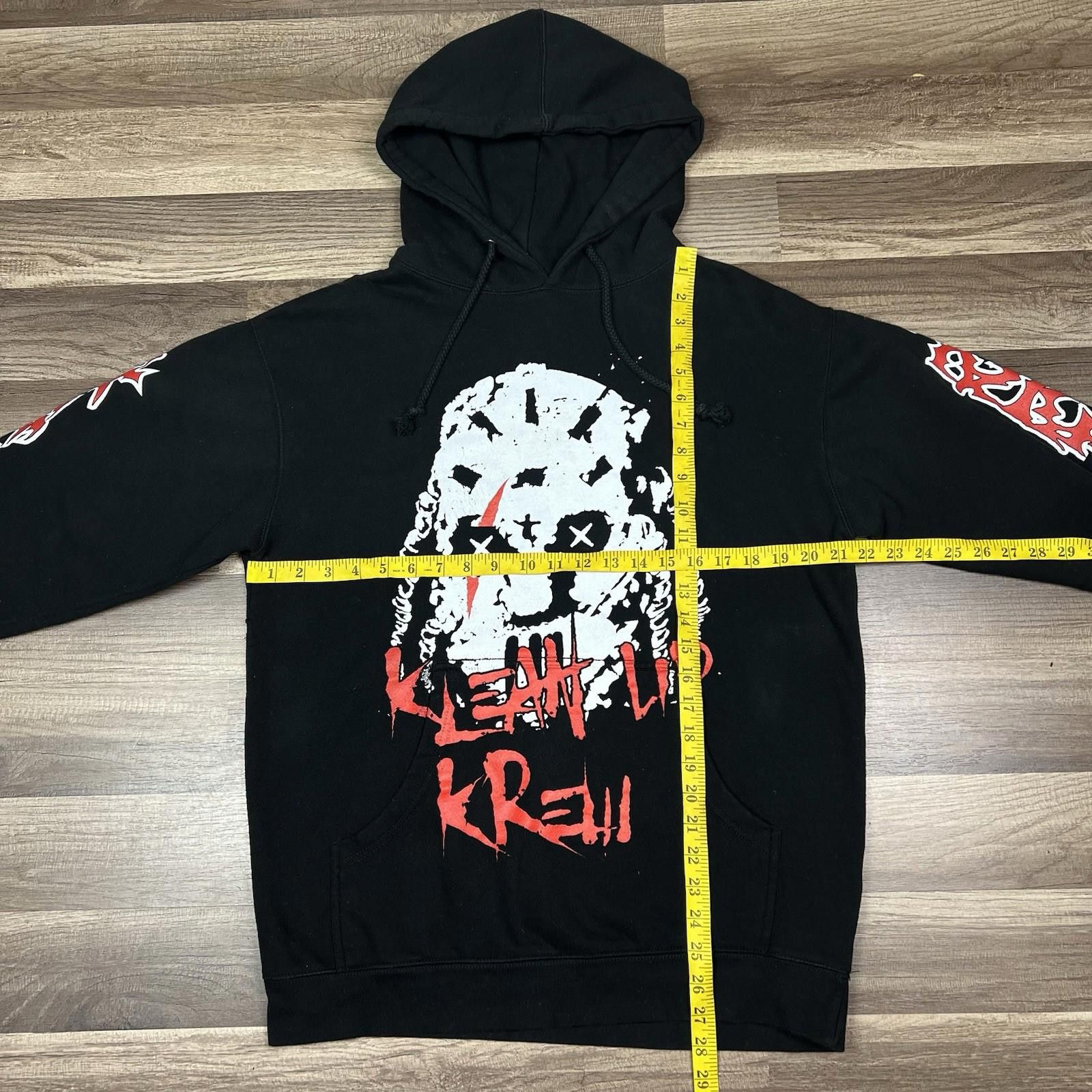 Designer SosMula Klean Up Krew Hockey Mask Hoodie Men's Size Medium Size US M / EU 48-50 / 2 - 3 Thumbnail
