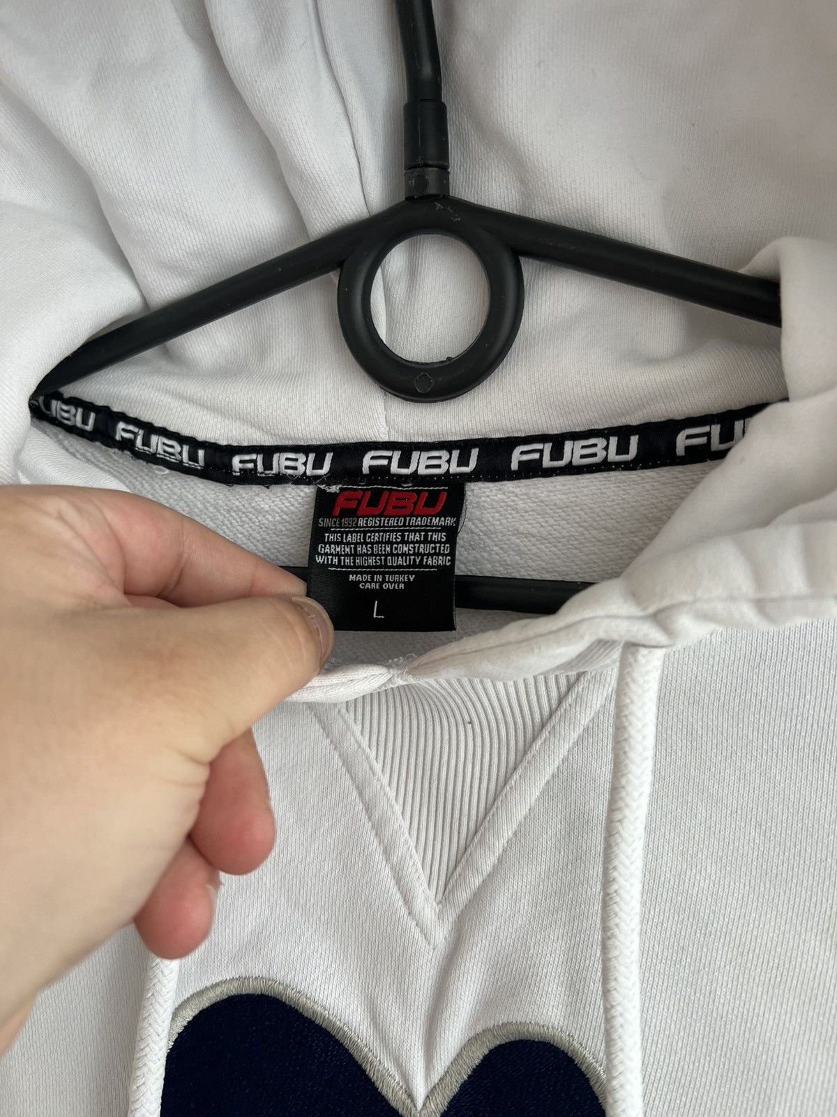 Fubu Vintage Fubu Hoodie Rap Hip-Hop Size US L / EU 52-54 / 3 - 5 Thumbnail