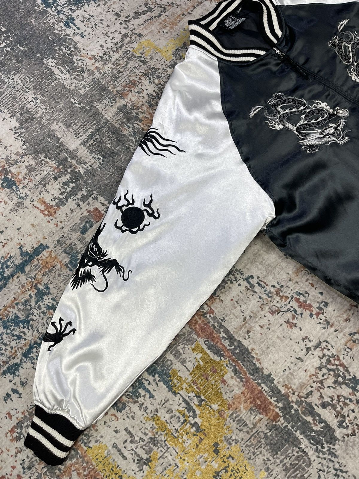 Dogtown Vtg Dogtown Black Dragon Sukajan Souvenir Jacket Size US L / EU 52-54 / 3 - 7 Thumbnail