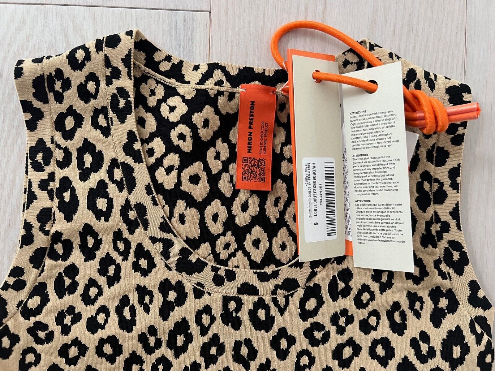 Heron Preston Heron Preston Bodycon Leopard Dress ( S ) Size S / US 4 / IT 40 - 2 Thumbnail