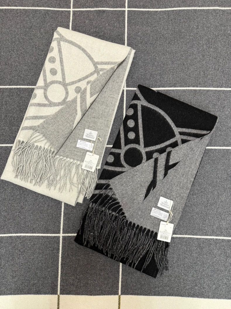 Vivienne Westwood Vivienne Westwood Double wool scarf Size ONE SIZE - 5 Thumbnail
