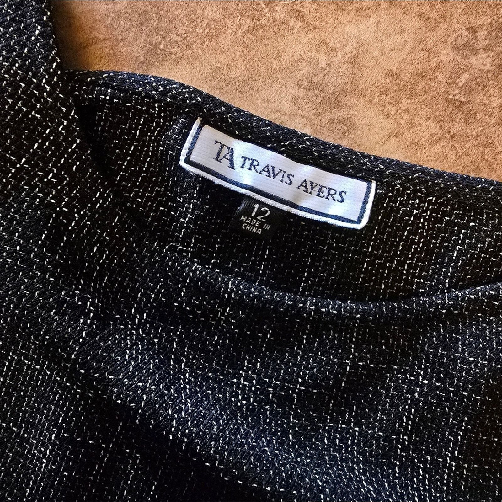 Other Black | TRAVIS AYERS | Sleeveless Sweater Vest Size XL / US 12-14 / IT 48-50 - 3 Thumbnail