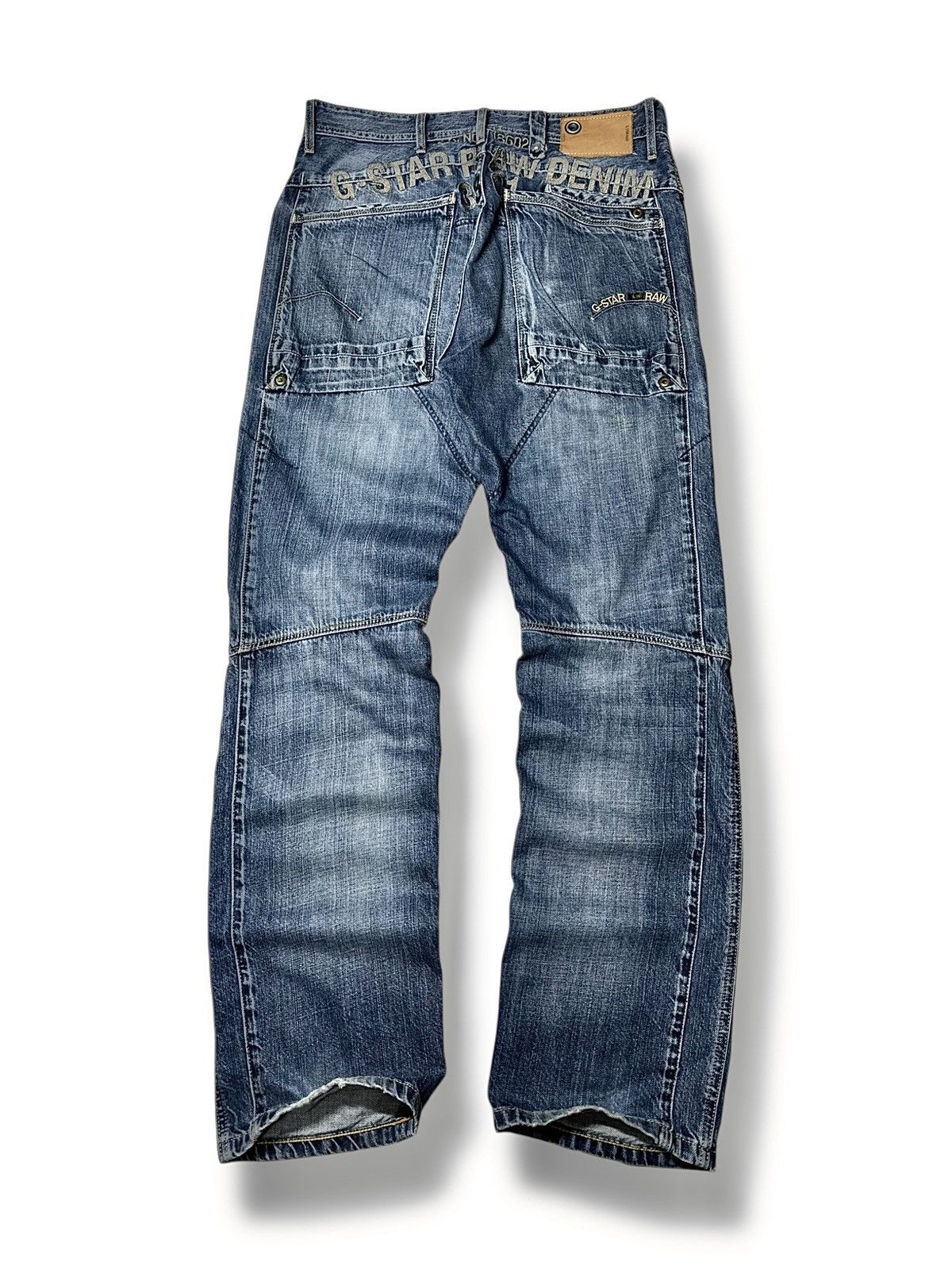 G-Star Rare Vintage Jeans G-Star Raw Avant-Garde Style Y2K Size US 31 - 1 Thumbnail