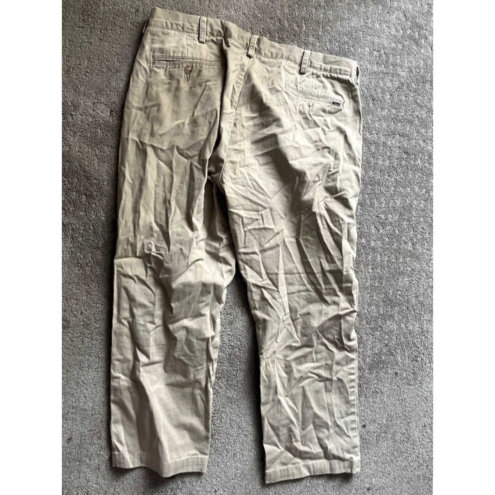Polo Ralph Lauren Polo Ralph Lauren Chino Pants Mens Beige Classic 38 Regular Inseam 27 Size US M / EU 48-50 / 2 - 3 Thumbnail