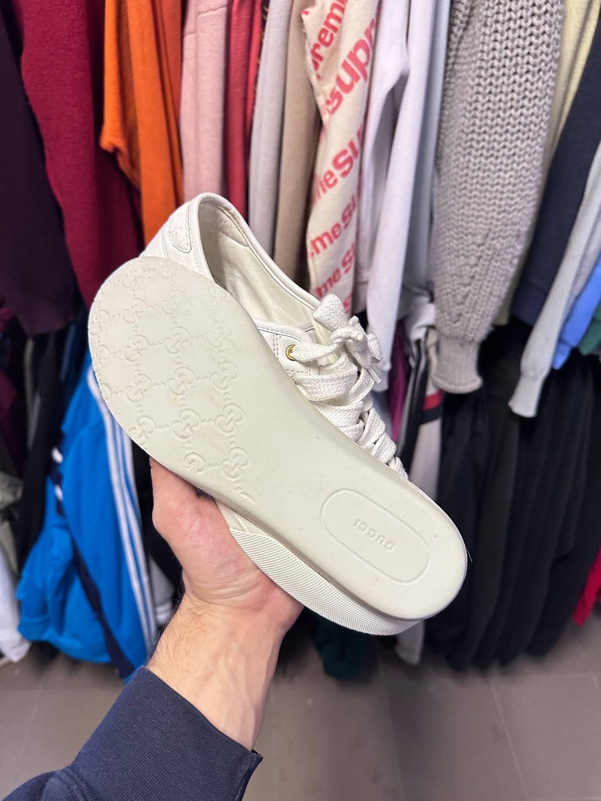 Gucci Vintage Gucci White Sneakers US 7.5 Size US 7.5 / EU 40-41 - 12 Thumbnail