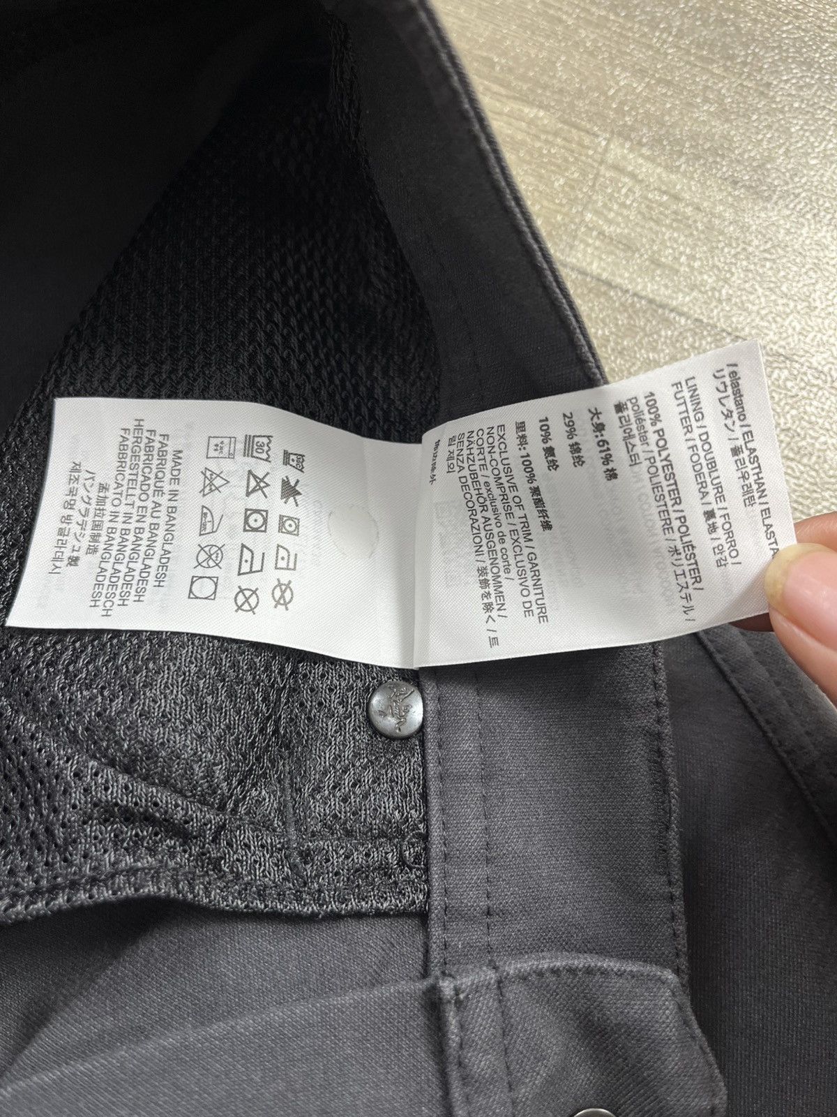 Arc'teryx 2000s Arcteryx Levon Carbon Copy Faded Pants Outdoor Goretex Size US 30 / EU 46 - 8 Thumbnail