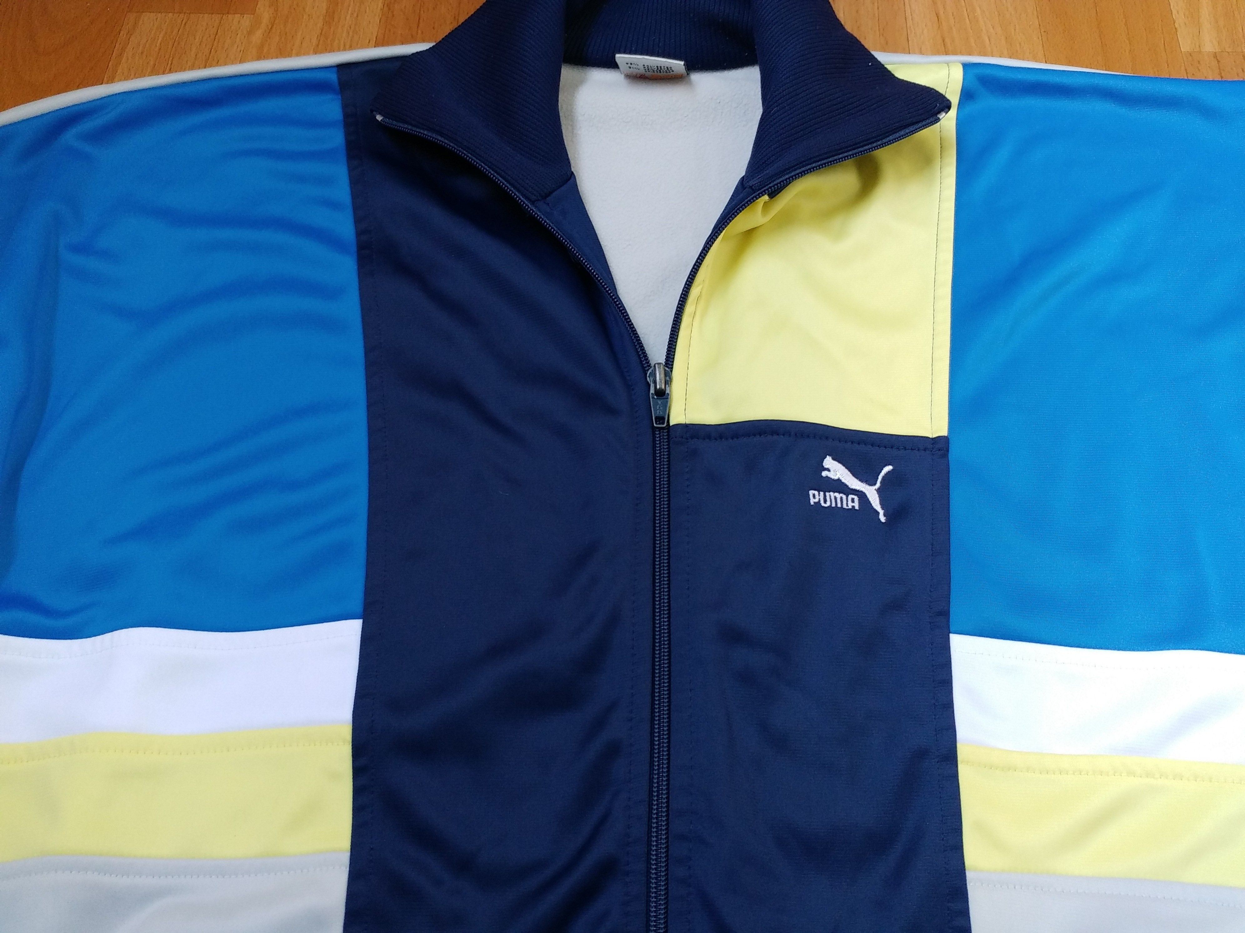 Puma × Vintage PUMA jacket, vintage track top 90s hip-hop clothing, 1990s L Size US L / EU 52-54 / 3 - 6 Thumbnail