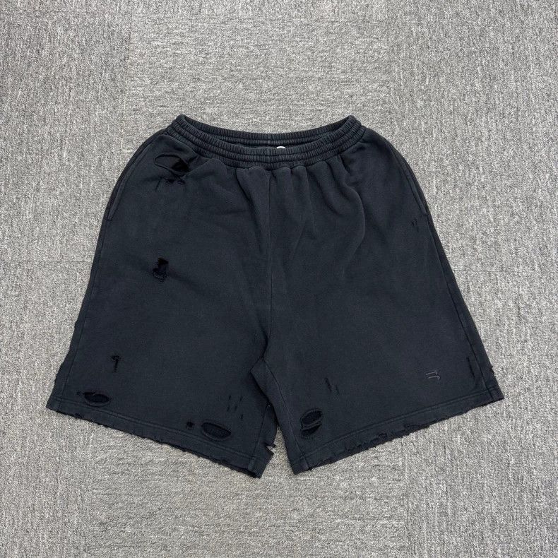 Balenciaga size XS Old shorts with holes in them