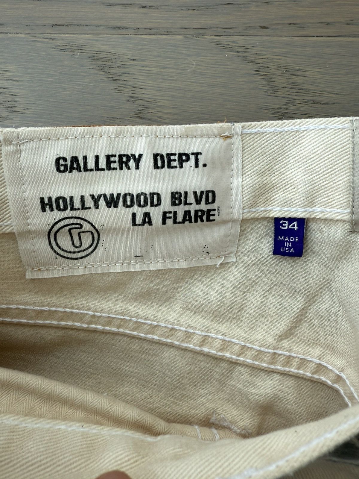 Gallery Dept. Gallery Dept. Hollywood Blv LA Flared Jeans Size US 34 / EU 50 - 4 Thumbnail