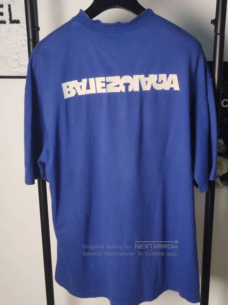 Balenciaga Balenciaga Embroidered Logo T-Shirt Size US S / EU 44-46 / 1 - 2 Thumbnail