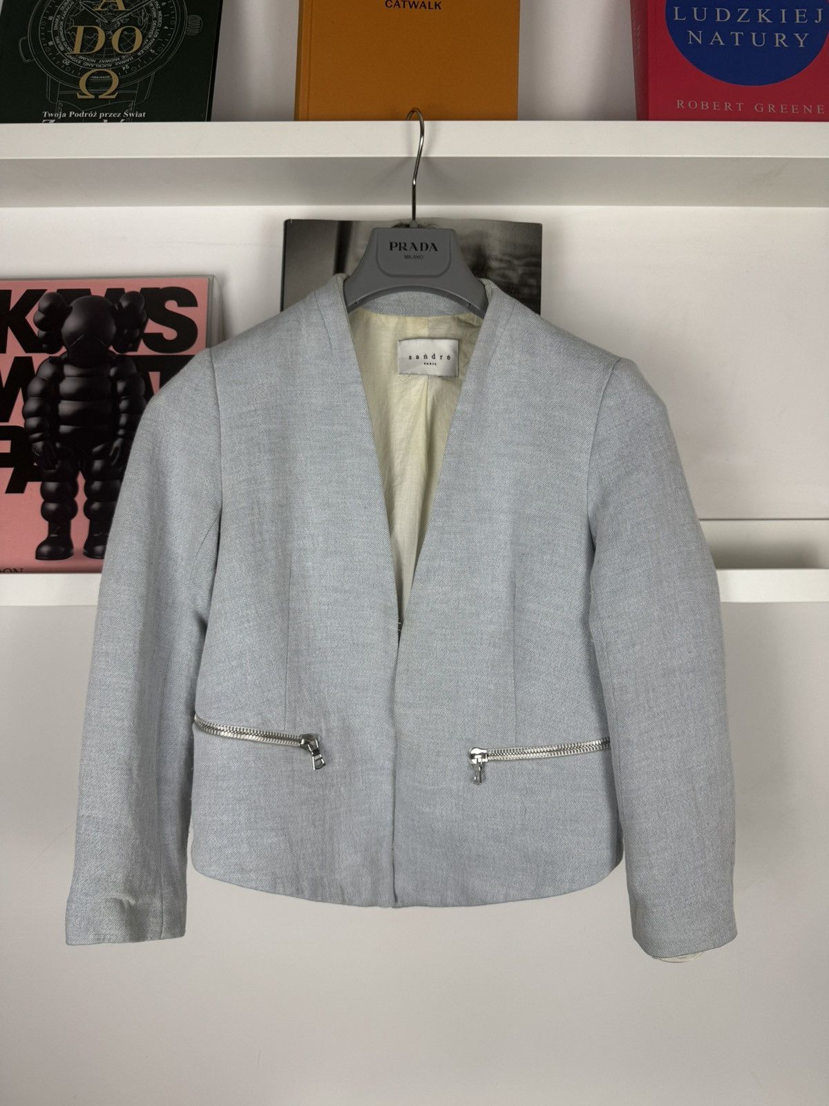 Sandro Sandro Paris Womans Blazer jacket designer luxury classy Size XS / US 0-2 / IT 36-38 - 1 Thumbnail