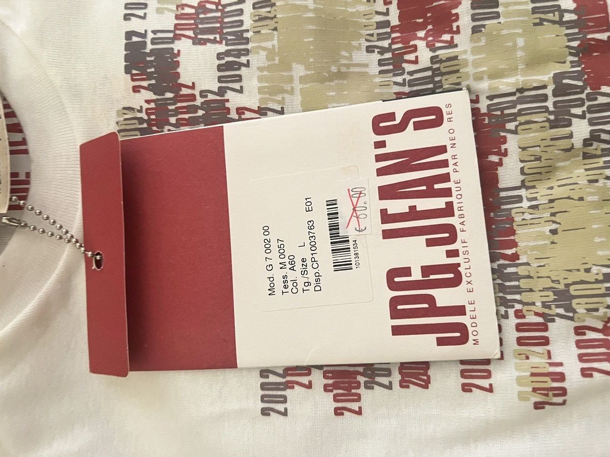 Jean Paul Gaultier Jean Paul Gaultier 01/02 -stretch cotton tee JPG face print Size US L / EU 52-54 / 3 - 8 Thumbnail