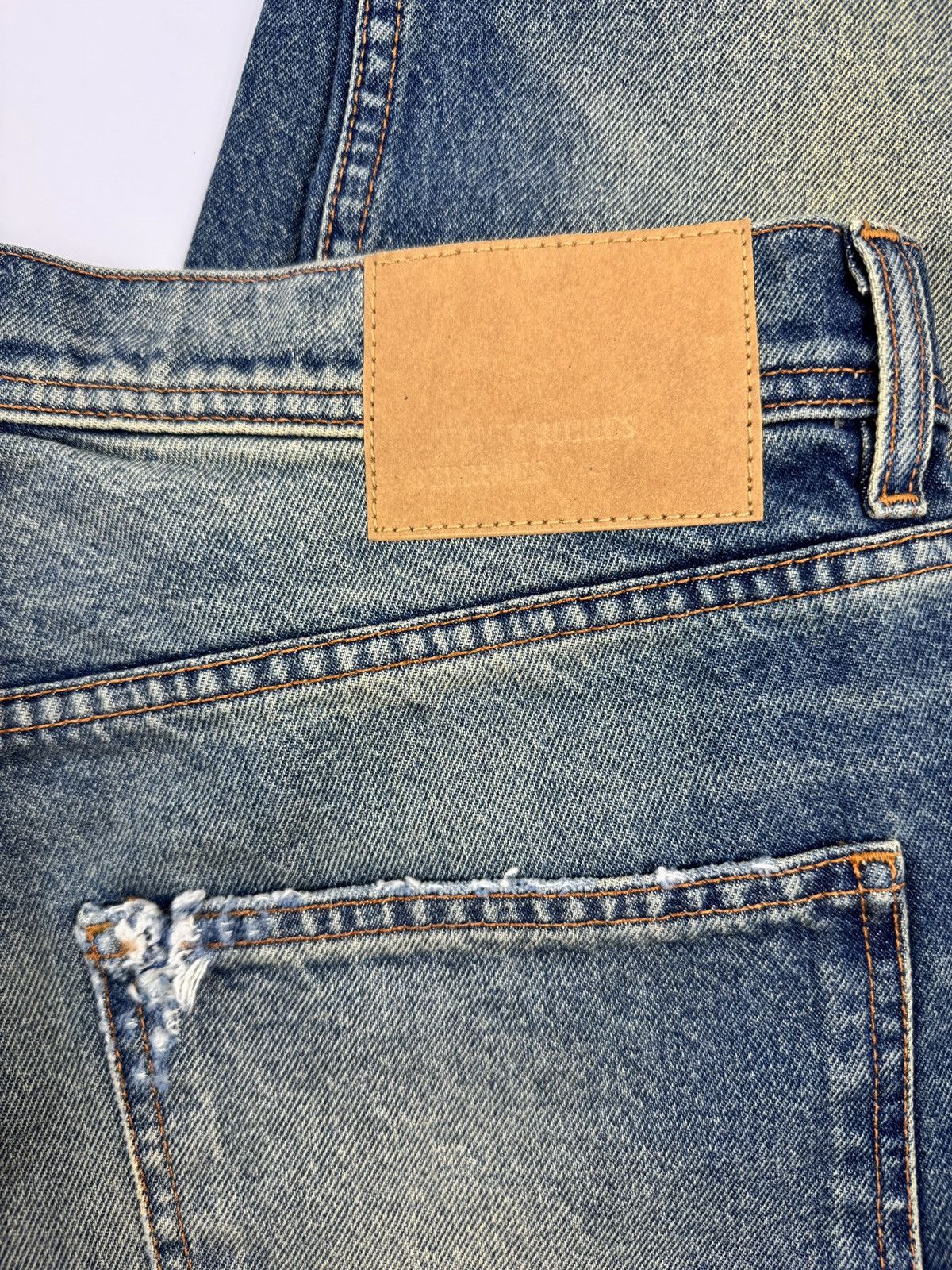 Enfants Riches Deprimes DISTRESSED DENIM JEANS Size US 34 / EU 50 - 3 Thumbnail