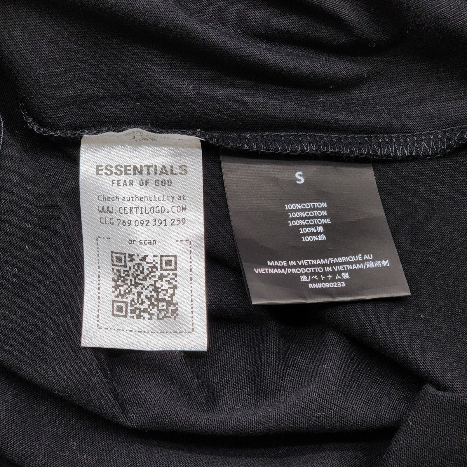Essentials Oversized Crewneck T-Shirt in Black - NWT Small Size US S / EU 44-46 / 1 - 5 Thumbnail