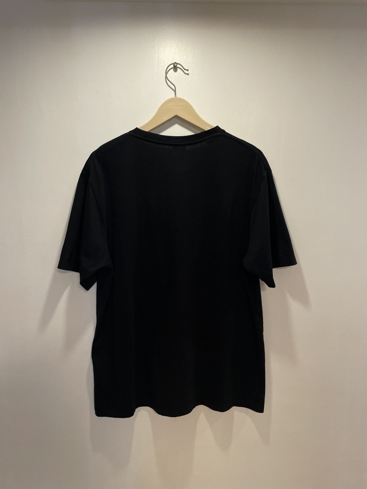 Loewe Loewe Black Neon Anagram Embroidered Cotton Crew Neck Tee Size US S / EU 44-46 / 1 - 8 Thumbnail