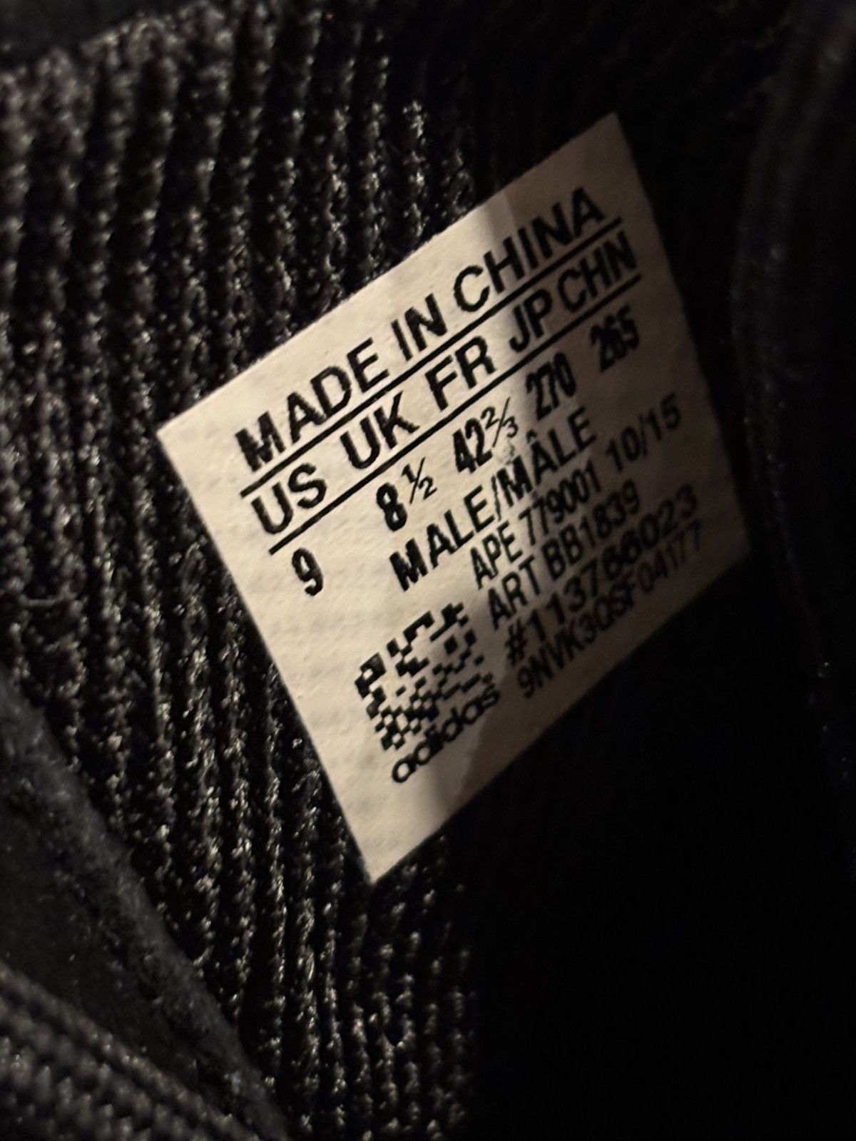 Adidas Yeezy Boost 750 'Triple Black'