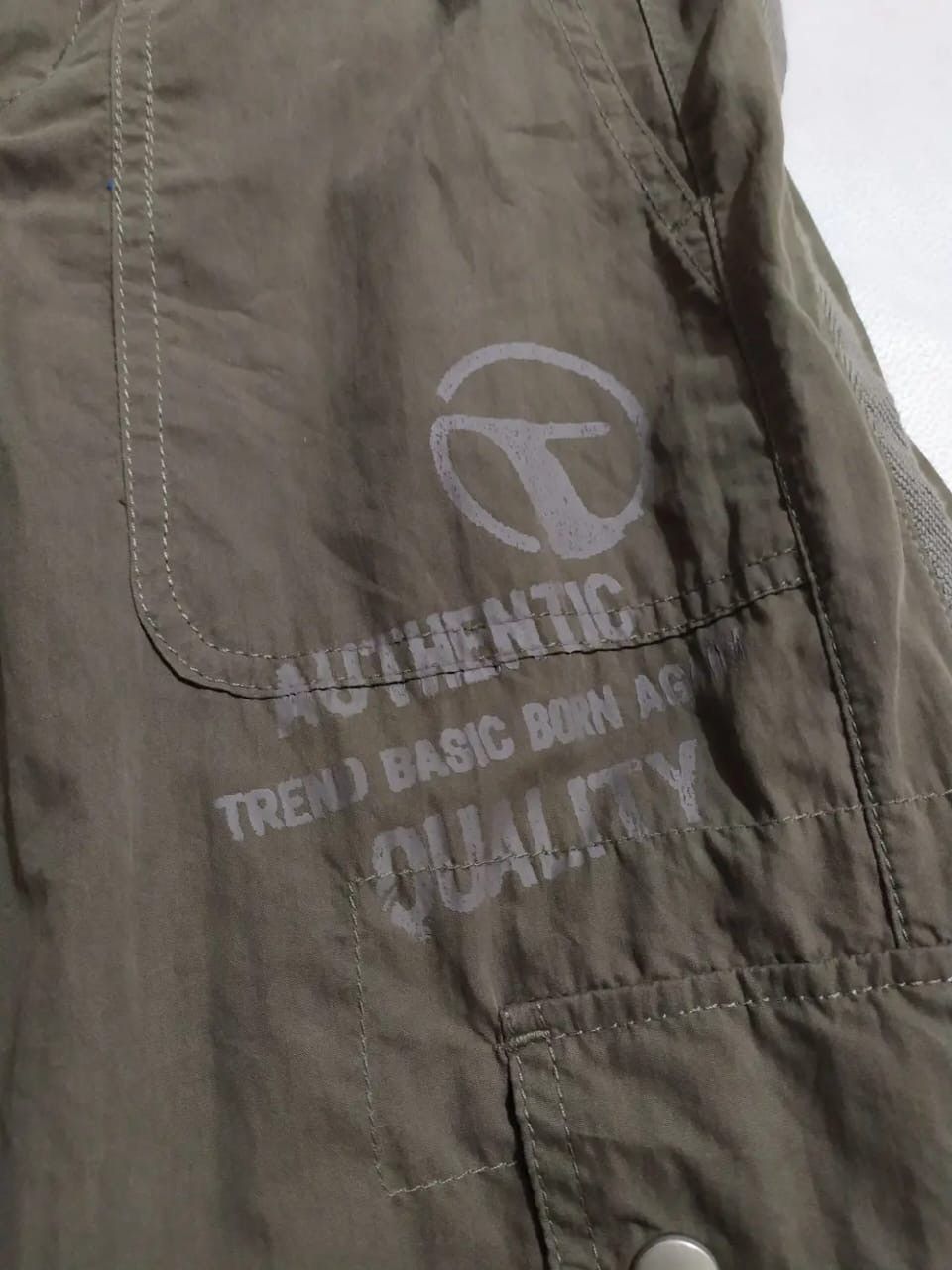 Japanese Brand TB2J Multipocket Tactical Cargo Parachute Pants Size US 29 - 3 Thumbnail
