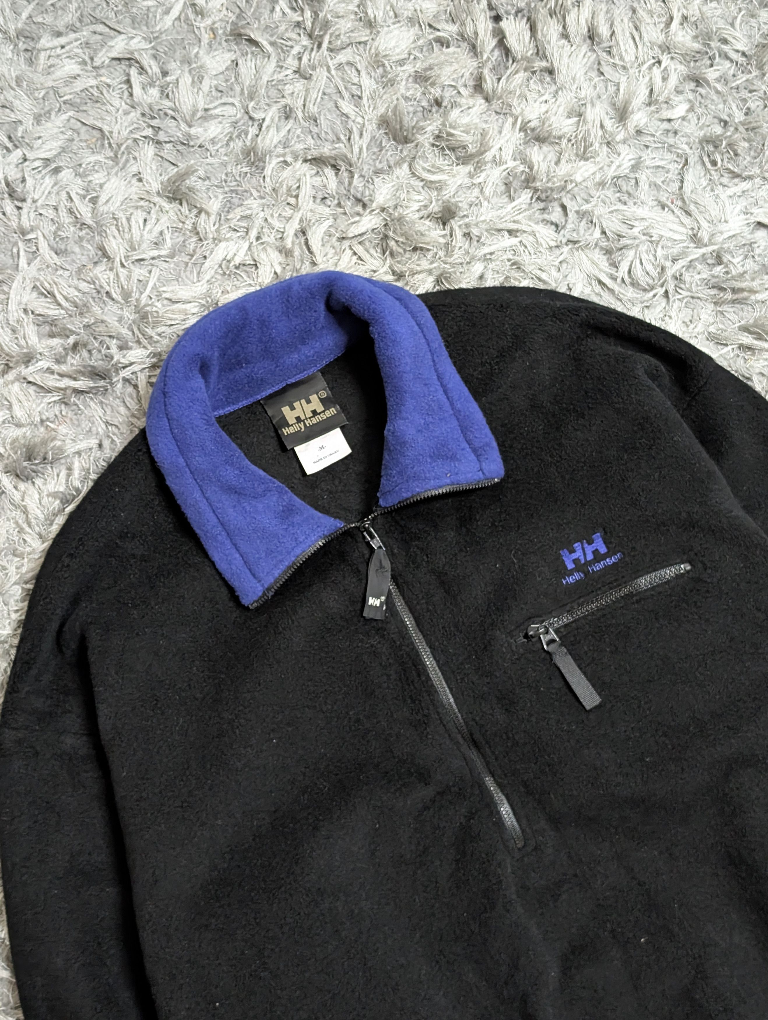 Helly Hansen Vintage Helly Hansen Plain Fleece Outdoor Jacket Size US M / EU 48-50 / 2 - 4 Thumbnail