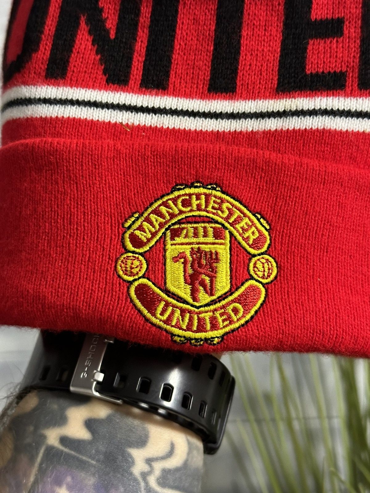 Vintage Rare Vintage Hat 1997’ Manchester United Official Mech. Size ONE SIZE - 2 Thumbnail