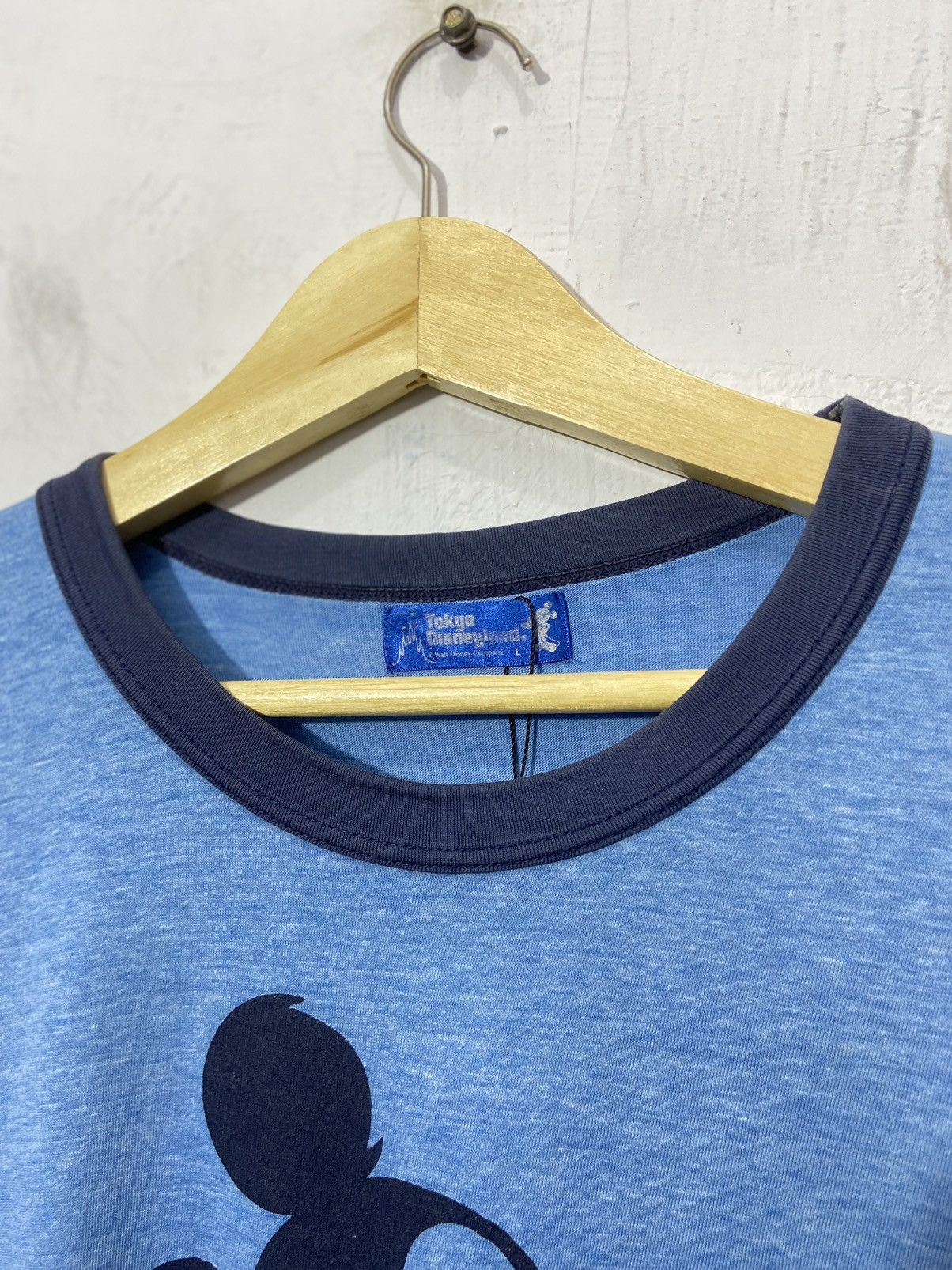Cartoon Network × Disney × Japanese Brand Vintage Mickey Mouse Tokyo Disneyland Ringer Tshirt Size US M / EU 48-50 / 2 - 3 Thumbnail