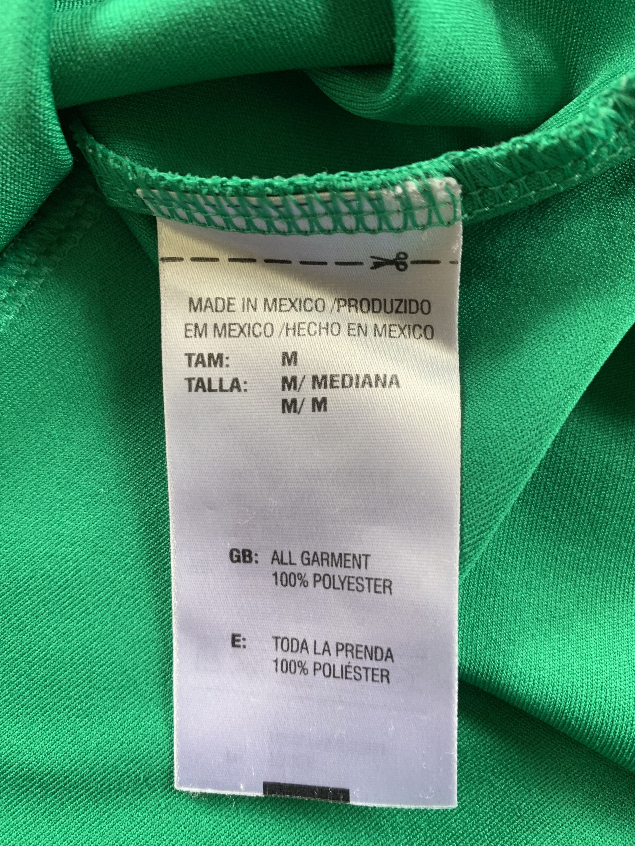 Nike × Vintage Vintage Nike Mexico Football Jersey 2011 Size US M / EU 48-50 / 2 - 12 Thumbnail