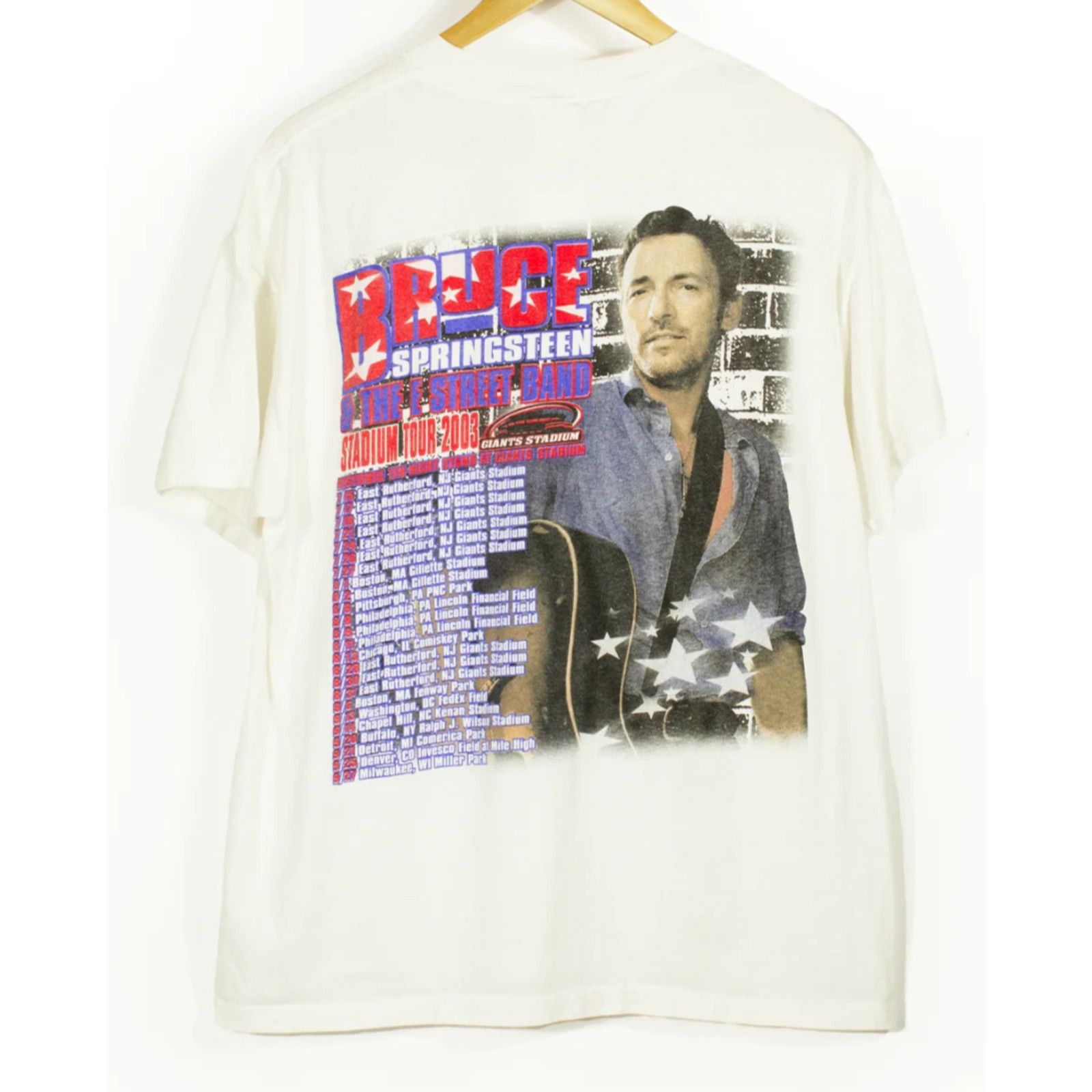 Other Bruce Springsteen E Street Band 2003 Stadium Tour Tee XL Size US XL / EU 56 / 4 - 10 Thumbnail