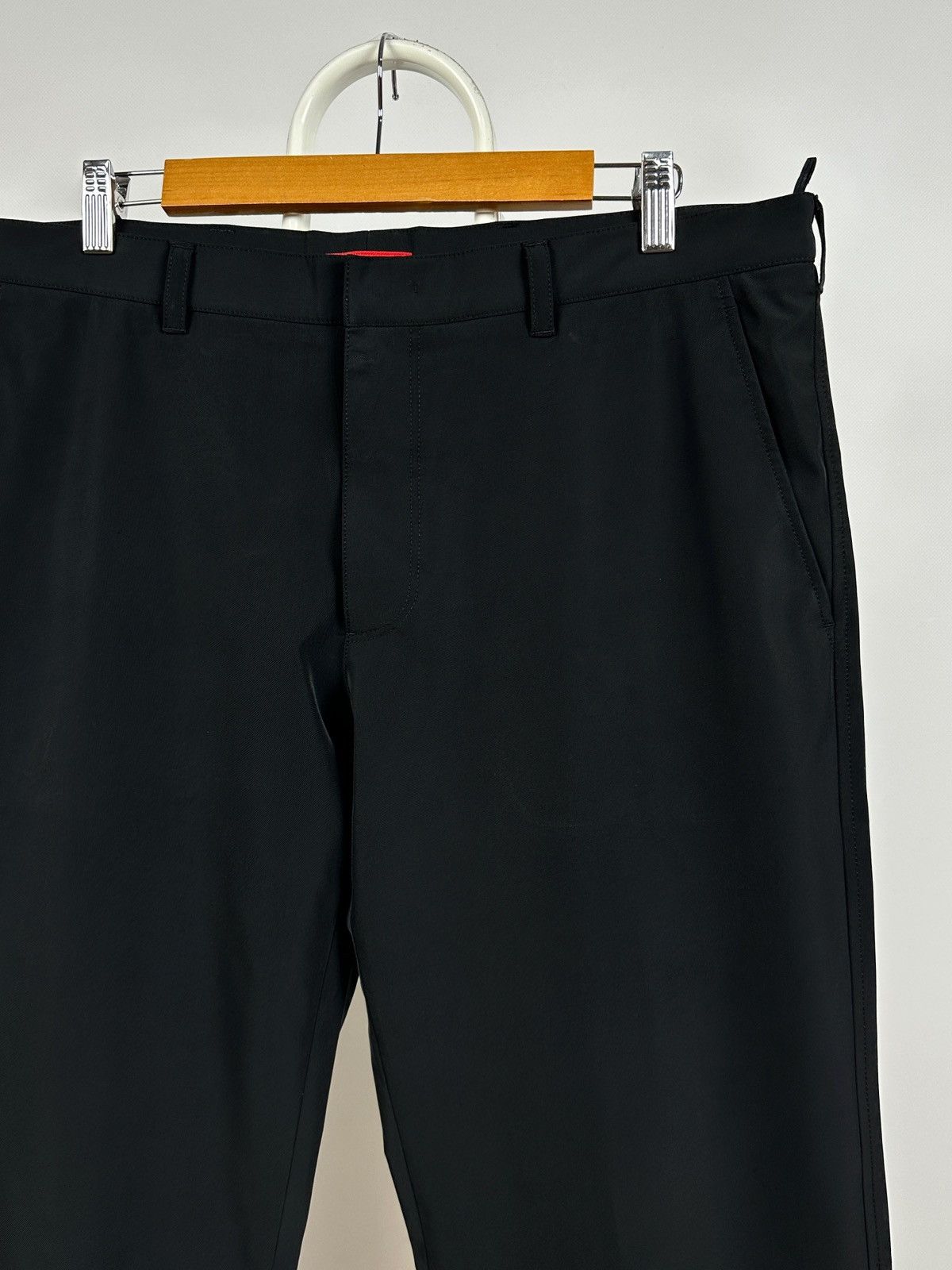 Prada Vintage Prada Black Tab Trousers Pants Size US 36 / EU 52 - 11 Thumbnail