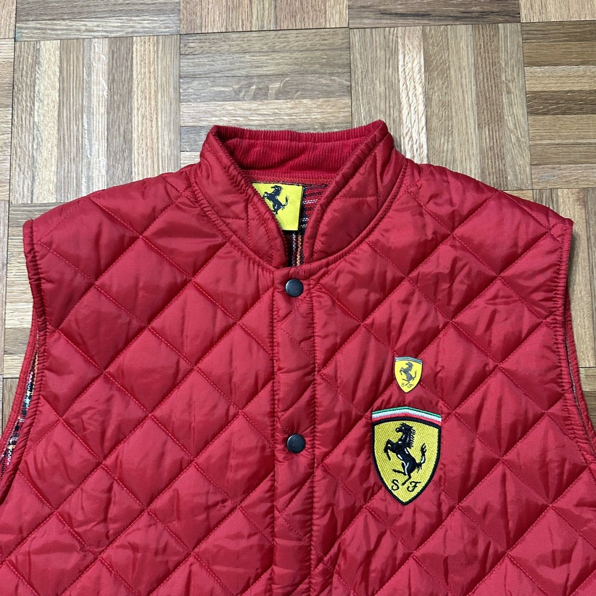 Ferrari Vintage Ferrari puffer vest Size US S / EU 44-46 / 1 - 3 Thumbnail