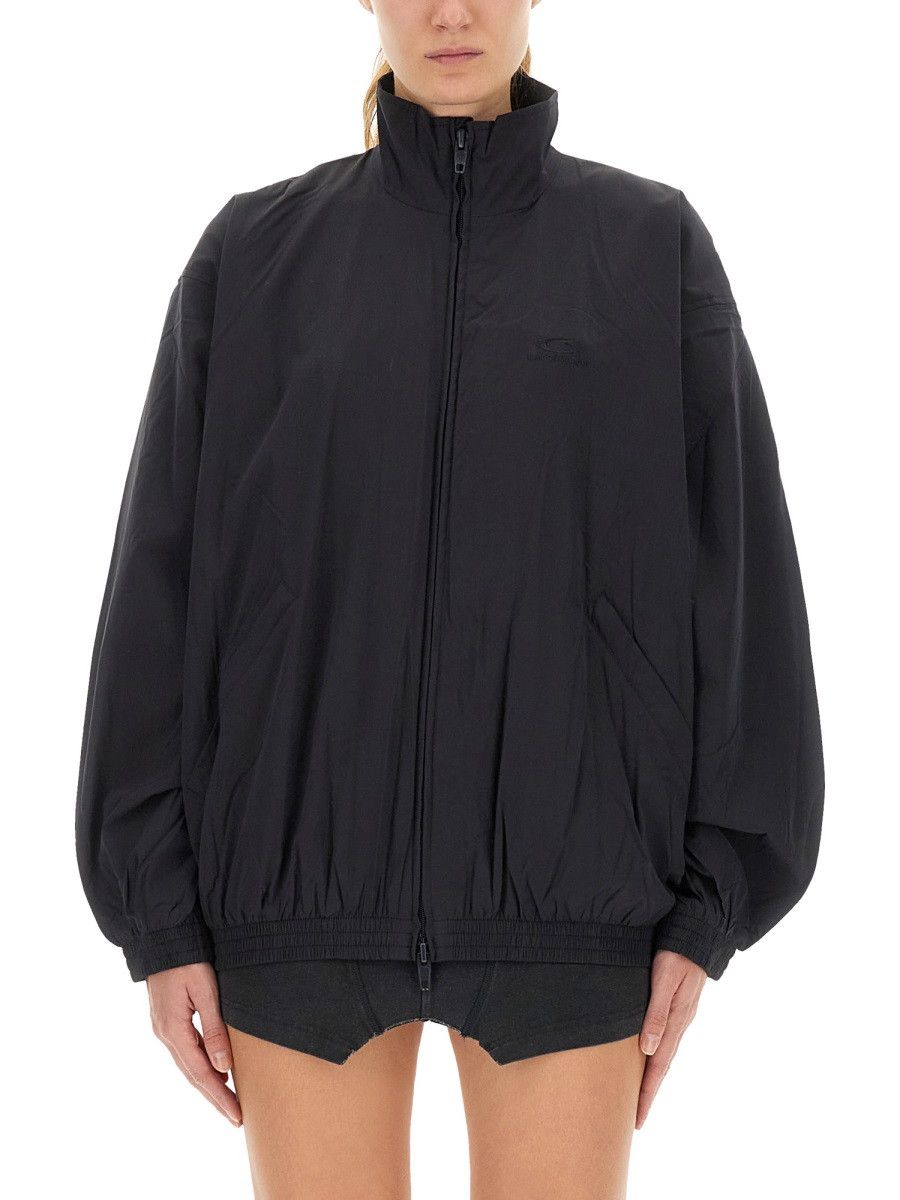 Balenciaga BALENCIAGA JACKET WITH ZIP - BLACK (NUMERIC 1) Size S / US 4 / IT 40 - 1 Thumbnail