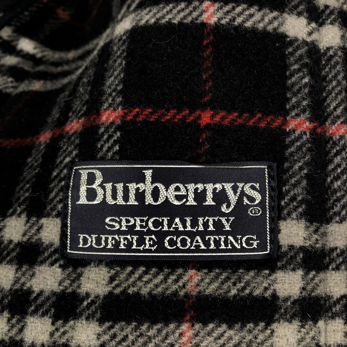 Burberry 🌺VINTAGE BURBERRY MADE IN ENGLAND WOOL DUFFLE LONG JACKET Size US L / EU 52-54 / 3 - 20 Thumbnail