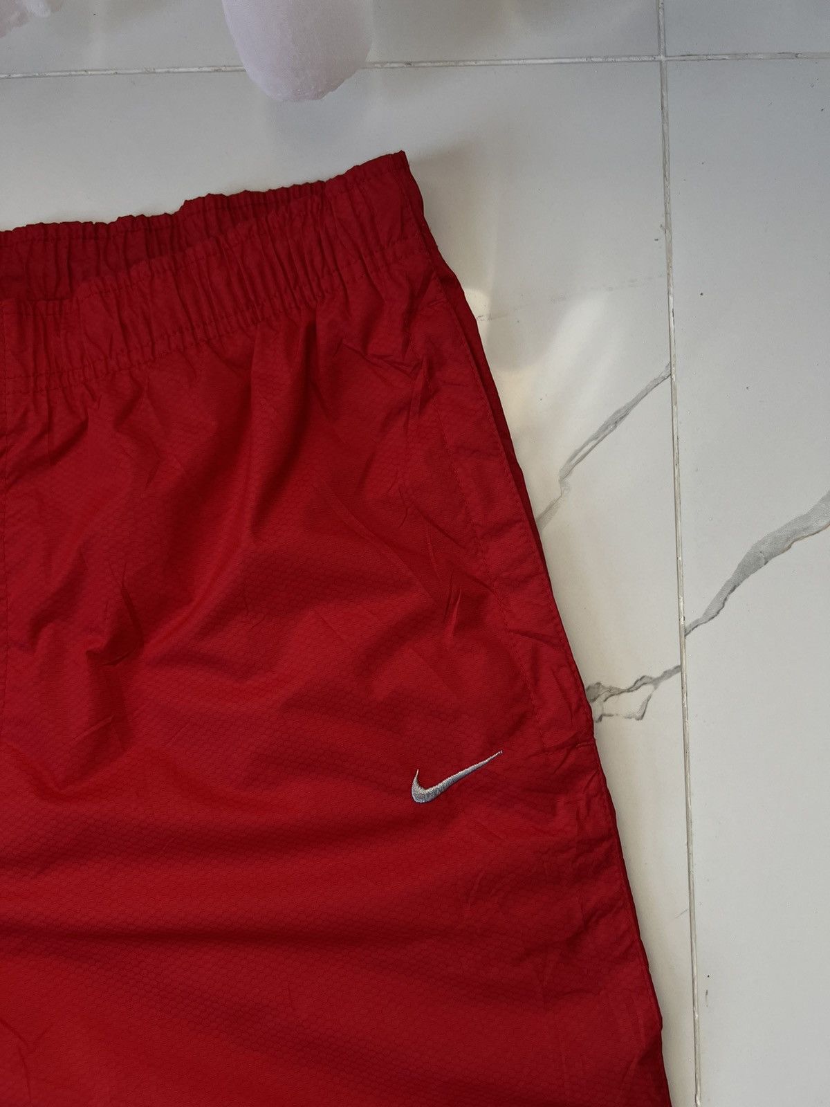 Nike × Vintage 90’s NIKE BAGGY Y2K GORPCORE TRACK PANTS SWOOSH LOGO Y2K Size US 34 / EU 50 - 4 Thumbnail