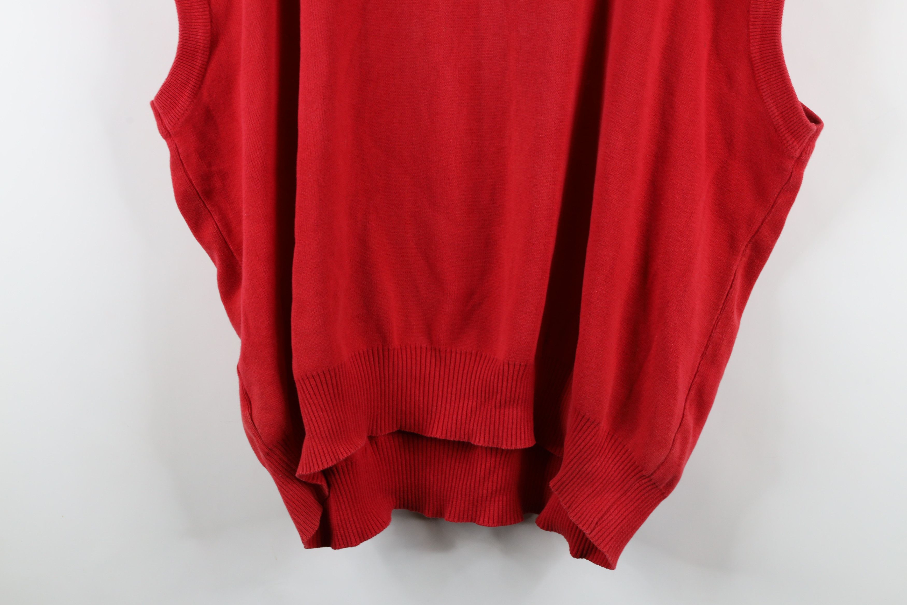 Nike × Vintage Vintage Nike Mini Swoosh Ohio State University Sweater Vest Size US XXL / EU 58 / 5 - 11 Thumbnail