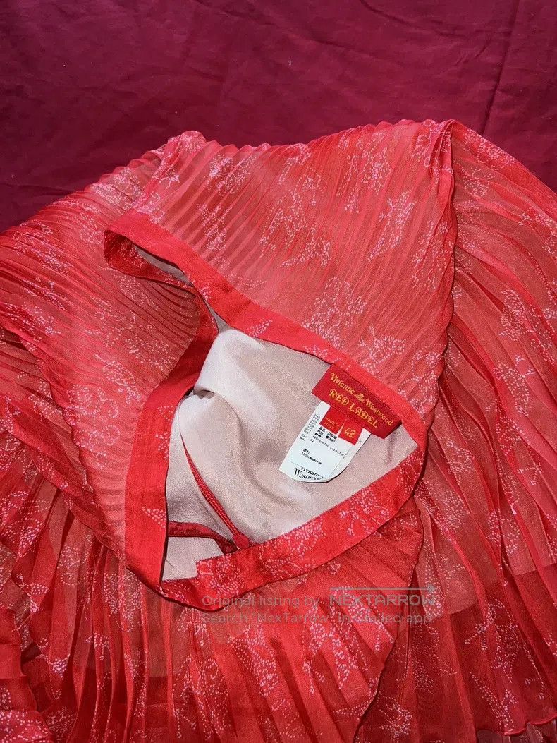 Vivienne Westwood Vivienne Westwood Red skirt Size 27" / US 4 / IT 40 - 6 Thumbnail
