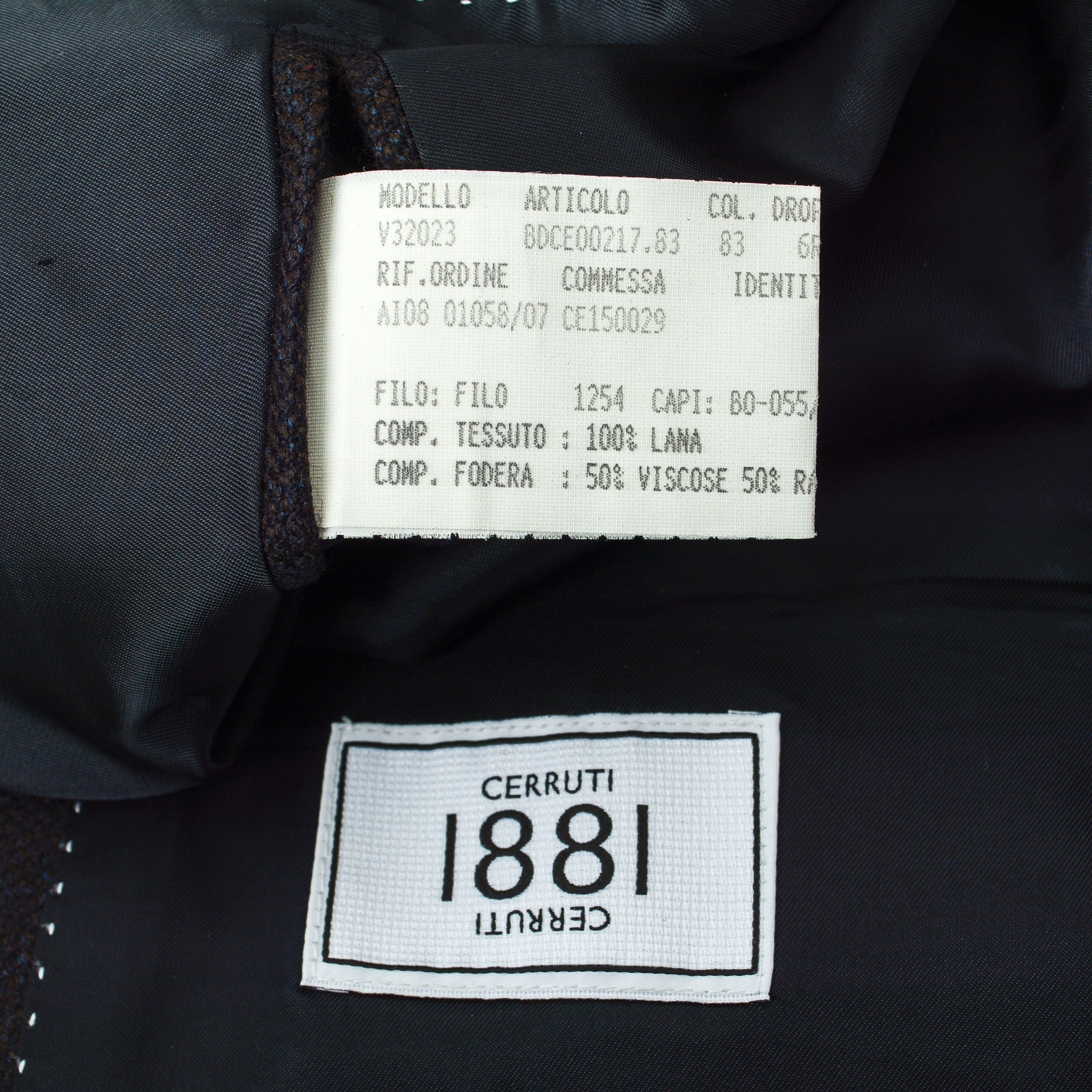 Cerruti 1881 W18 UK 44 US Blazer EU 54 Wool Jacket Sport Coat Italy XL Size 44R - 5 Thumbnail