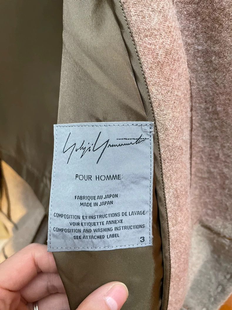 Yohji Yamamoto Yohji Yamamoto size 3 05AW Hand-stitched Color Block Suit 2 Size 38R - 6 Thumbnail