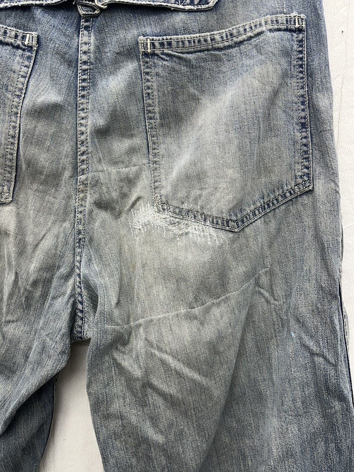 Vintage US ARMY DISTRESSED CARPENTER DENIM Size US 31 - 9 Thumbnail