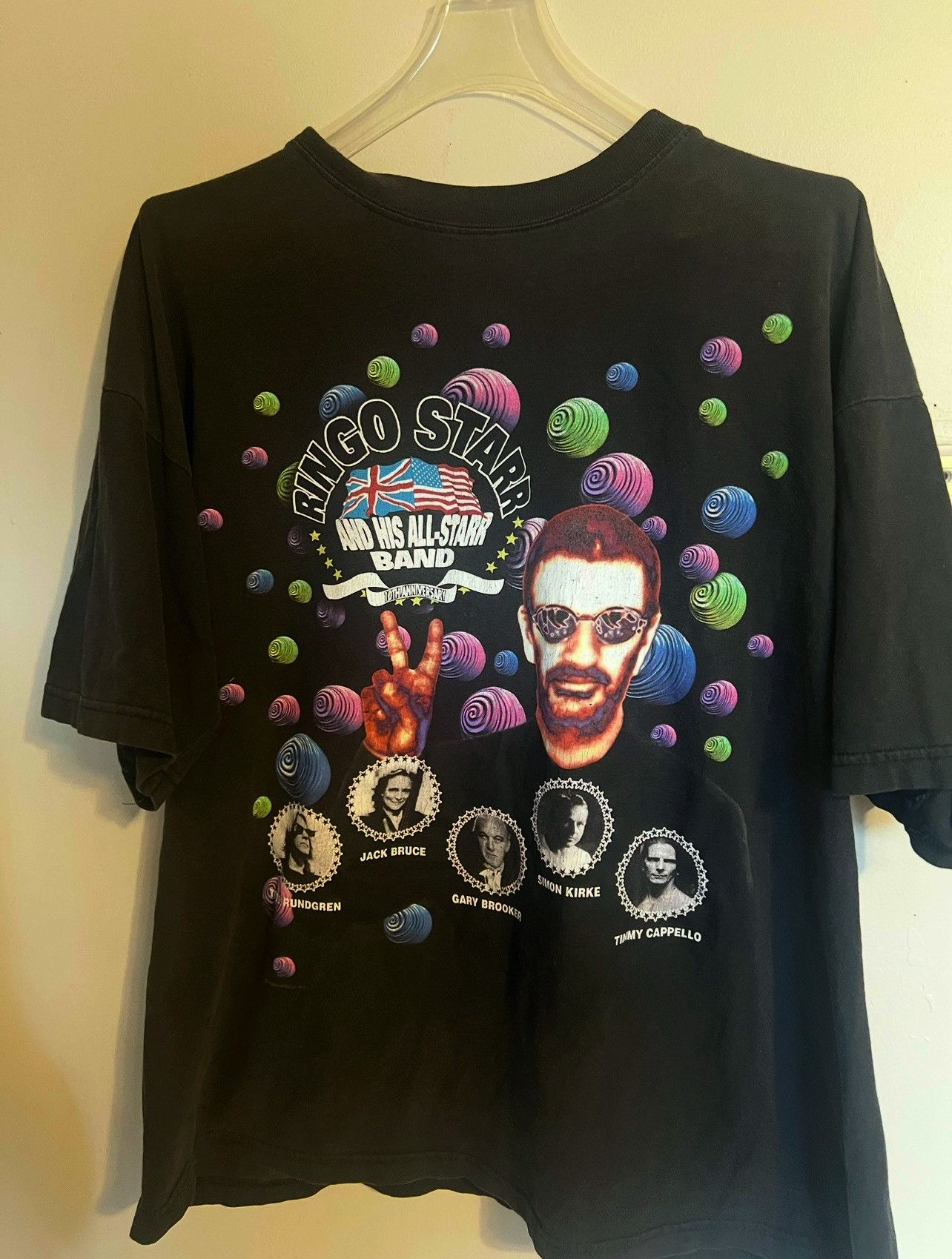 Other Ringo Starr & Band Vintage 90s Rock Tee Size US M / EU 48-50 / 2 - 1 Thumbnail