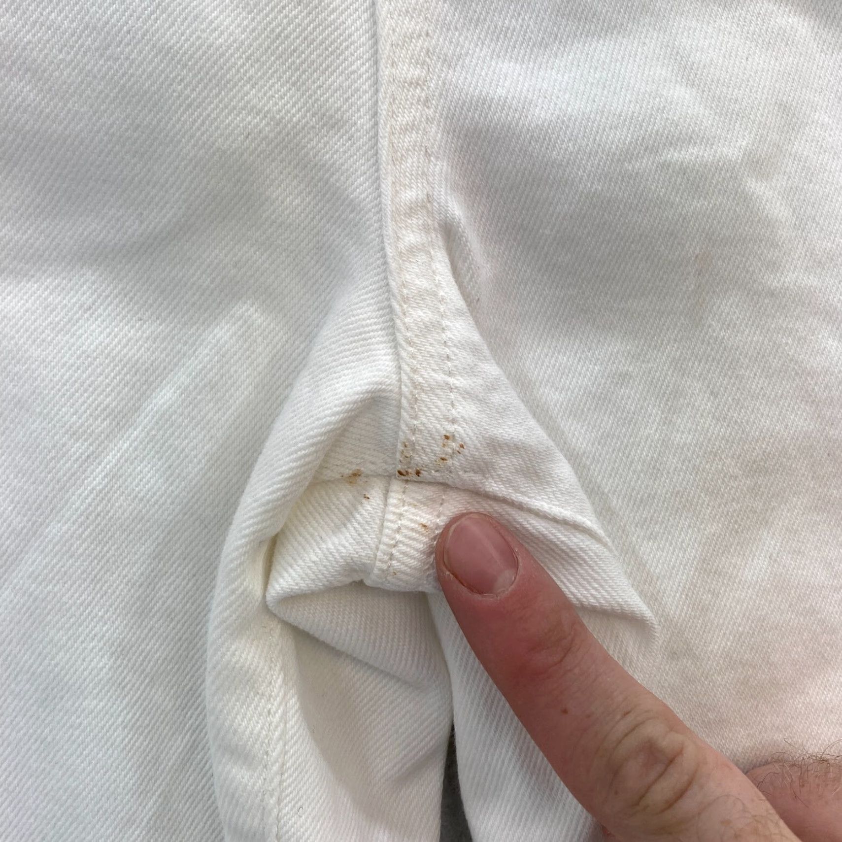 J.Crew J.CREW Classic Straight Jeans Women's 28 White Stretch Denim High Rise Casual Size 28" / US 6 / IT 42 - 5 Thumbnail