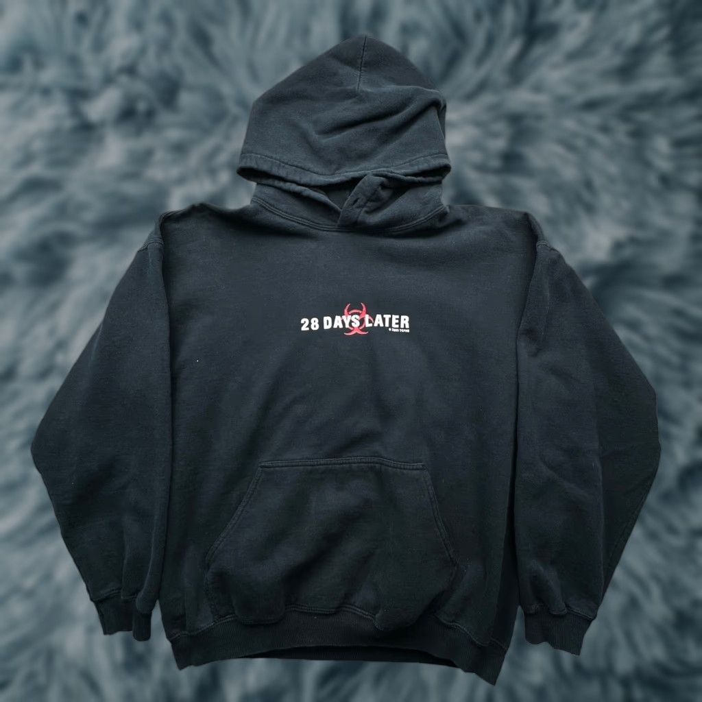 Vintage VINTAGE 2003 28 DAYS LATER Promo Hoodie Sweatshirt RARE Mens Large Graphic TCFHE Size US L / EU 52-54 / 3 - 1 Thumbnail